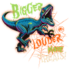 Jurassic World Raptor Bigger Louder More Treats