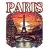 Paris Eiffelturm Bonjour Souvenirs