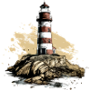 Breton Lighthouse n°4