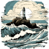 Breton Lighthouse n°2