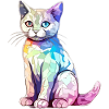 Hako, die bunte Katze