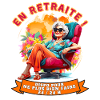 Retraitée libre et coloré