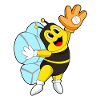 Bee Baseball Baseball Glove