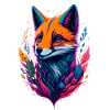 abstract fox