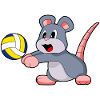 Volleyball de souris