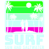 Surfing, kitesurfing, wakeboarding, beach surfers