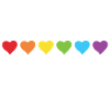 Rainbow Hearts