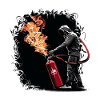 FIREFIGHTERS RESCUING