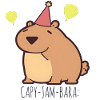 Ceremonial capybara
