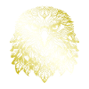 Eagle Mandala gold