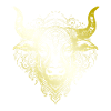 Bull Mandala gold
