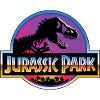 Logotipo de Jurassic Park Azul púrpura