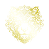 Tiger Mandala gold