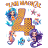 Mermaid Birthday 4 years