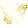 Butterfly Mandala gold