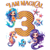 Mermaid Birthday 3 years
