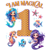 Mermaid Birthday 1 year