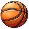 Clipart motif basketball pour les fans de basket-ball