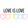 Pride Month LGBT - Love is Love