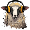 Beki the audiophile sheep
