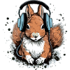Jiko the audiophile squirrel