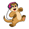 Suricate Headphones Musique