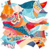Fabric patchwork n°3