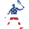 Sport Us Flag Squash