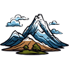 Mountains Symbol