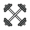 Dumbbells Athletes Fitness