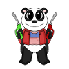 Tankwart Panda Tankstelle
