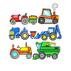 Véhicules de chantier