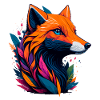 abstract fox