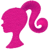 Barbie Silhouette Broderie