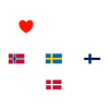 Je les aime tous Scandinavie
