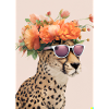 Blumenmode Löwe