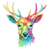 Gazou the spectacled deer