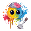Zop the sad painter