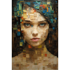 Fragment Art: Mysterious Beauty