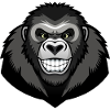 Smiling chimpanzee