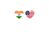 Inde États-Unis Heartbeat Flag Amérindien