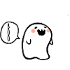 Surprised ghost