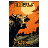 Absolutely cool cow