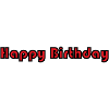 JOYEUX ANNIVERSAIRE. HAPPY BIRTHDAY. ANNIVERSAIRE.