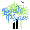 Beach Please Surfer