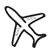 T-Shirt mit Flugzeugmotiv