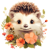 Hérisson mignon