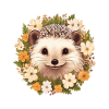 Hérisson mignon