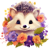 Hérisson mignon