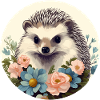 Hérisson mignon